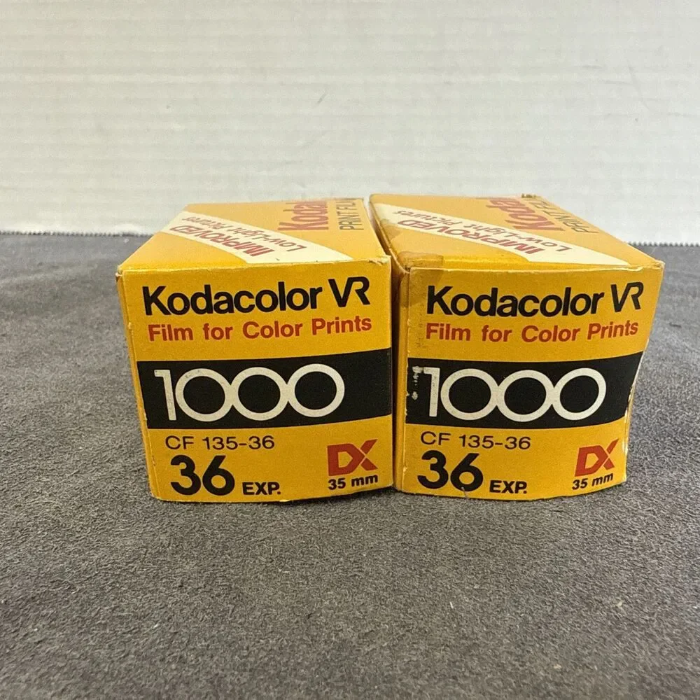 Vintage Kodacolor VR 1000 35mm color print film 36 exposures 1540608 CF 135-36
